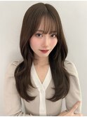 ★レイヤーロングくびれワンカール髪質改善門口直詳