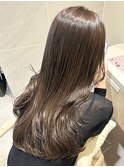 デザインカラーレイヤーカットウェットヘアくびれレイヤー