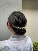 浴衣ヘアセット