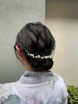 エムズキュラティフ(e'mZ Curatif) 浴衣ヘアセット