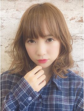 リープアルケー ヘアアンドヘッドスパ 錦糸町北口店(leap arche Hair&head spa) レイヤーカット/ウェットヘア/デザインカラー/夏/錦糸町