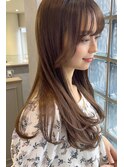 【スタイリング簡単♪】ワンカールロング