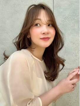 ロンド アンブル 四条烏丸(Lond ambre) 中川智帆/レイヤーロング/こなれミディ/髪質改善/韓国/前髪