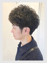 クリアオム 春日部(CLEAR homme)&nbsp;メンズ おしゃれな大人のメンズパーマ 刈り上げショートスタイル