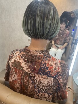 アトモスサニーテラス(Atmos sunny terrace) green gradation bob