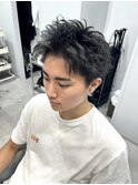 長めスパイキーショート