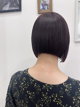 コルク バイ マグ 松本駅前(COLK by Mag) 前下がりボブ小顔カット20代30代40代韓国風