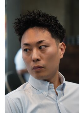 タフ バーバーショップ 大濠店(TOUGH BARBER SHOP) 大人パーマ ツイスト 朝ラク セット楽