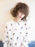 【おしゃれ度UP】カット＋コールドパーマ＋ハホニコトリートメント￥11900
