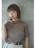 切りっぱなしボブ / 外ハネボブ
