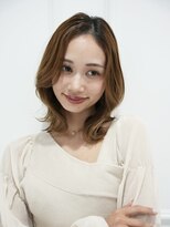 ニューヨークニューヨーク 新田辺店(NYNY)&nbsp;外ハネミディアムレイヤー