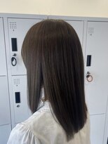 グランデュール 東静岡池田店(GRANDEUR)&nbsp;ダブルカラーミルクティーベージュカラーブルーブラックブリーチ