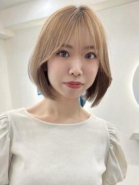 メルバイグラフ 梅田(mel by GRAFF) 【ミニボブ】ナチュラルボブ/ストレートボブ/ショートボブ