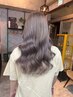 [ハイトーン艶カラー]グリッターボンドケアブリーチ+イルミナカラー+TOKIOTr