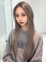 ココテラス(coco terrace)&nbsp;エクステ/ブリーチ無しダブルカラー/学割/アッシュ/グレージュ