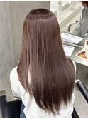 ココアブラウン/船橋/くすみベージュ/細めハイライト