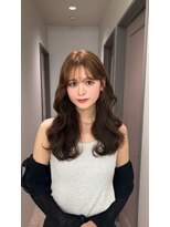 コア銀座メゾン(COA GINZA Maison)&nbsp;髪質改善レイヤーカット前髪カット顔周りレイヤー暗めカラー銀座