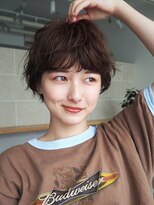 サンド 池袋 2nd(sand) 池袋美容室/ショートボブ/縮毛矯正/レイヤーカット/パーマ