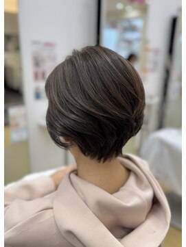 【似合わせショート】骨格補正効果抜群◎束感ショート