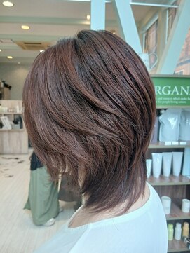 デイジー(Daisy) 30代40代50代ミディアムレイヤー髪質改善白髪染め白髪ぼかし艶