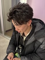 アヴァンス 難波店(AVANCE.)&nbsp;【松元担当】立体感あるフェザーパーマ