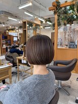 シャンティ 琴似店(Shanti) パツっとした丸みボブ