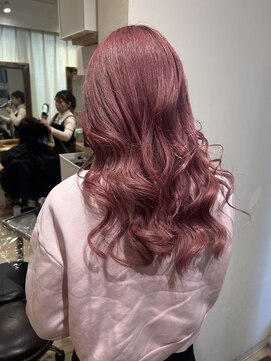 ゼスト 中野店(ZEST) 【ZEST中野/Hikaru】色落ちまで可愛いピンクカラー