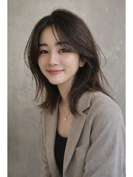 ベル 銀座並木通り店(Belle) 顔周りカット/似合わせカット/レイヤーカット/銀座駅/ヨシンモリ