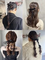 オモチャ 銀座(OMOCHA)&nbsp;お呼ばれヘア4選