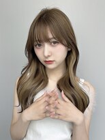 トリッカ シブヤ(TRICCA SHIBUYA) インナーカラー/ミルクティー/金髪/デザインカラー/イメチェン