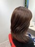 無料カット付!40歳以上限定 髪質改善 艶カラー＋プラチナアミノイオン