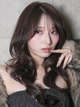 イリ 大阪(ili) レイヤーカット/ブリーチなし/ピンクベージュ/髪質改善