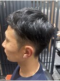 無造作ツーブロック