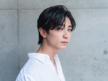 アッシュ 八王子店(Ash)の写真/メンズも通いやすいお手頃サロン。骨格に似合うセンターパートとパーマで理想のスタイルへ☆