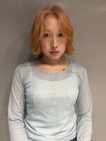 画 pail orange/ゆる巻きボブ