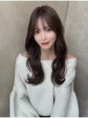 20代30代大人かわいいセミロングヘア★レイヤーカット