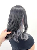 ロサ ファイブヘアー(Rosa..5Hair)&nbsp;黒×シルバーインナーカラー♪