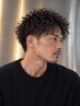 【全員】【朝のセットが簡単◎大人のこなれ感】メンズカット+パーマ