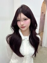 ウィクシーミミ 栄矢場町店(wixy mimi)&nbsp;深めチェリーバイオレット