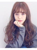 マッシュ 北堀江(MASHU)&nbsp;ゆるふわロングでカラーはバレイヤージュ。サエキ