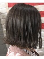 ヘアーデザインサロン スワッグ(Hair design salon SWAG) 外ハネグレーカラー