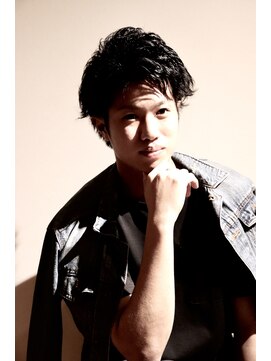 メンズヘアースパイス ユメサキ(Men's Hair SPICE -yumesaki-) ルーズパーマショート