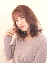 ヘアーサロン ニュアンス(HAIR SALON nuance)&nbsp;大人かわいい　愛されミディアム　デジタルパーマ