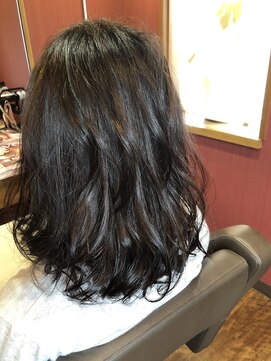 ヘアメイク ヴァロ(Hair Make VaLo) ミディアム☆ブラックアッシュ