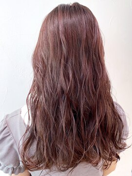 アルバム 新宿(ALBUM SHINJUKU) ラベンダーブラウン_フリンジウェーブセシルカット_ba297512