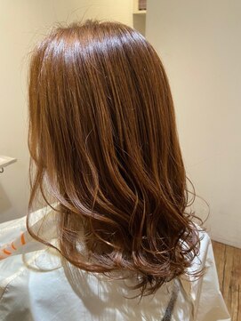 ヘアリゾートユア 新大久保店(hair resort YuA) ベージュ系カラー