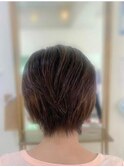 大人女子ショートボブ耳だしショートボブエイジングマチルダボブ