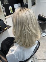 アフィックス ヘア 水天宮前店(affix hair)&nbsp;ラフウェーブ×ボブ