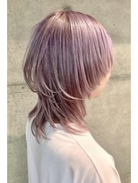 ネオウルフ ウルフカット×ラベンダーアッシュ池袋g