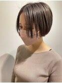 センターパートショート
